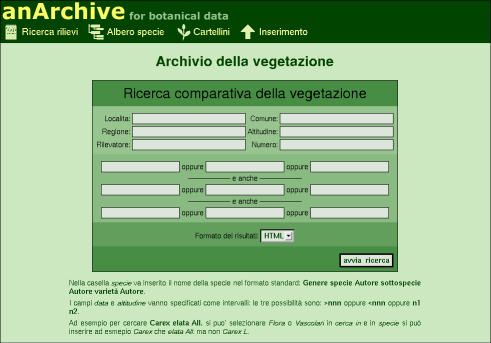the vegetation search in the second version